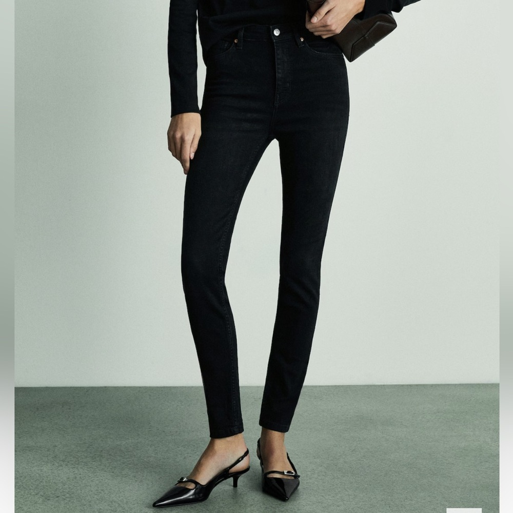 Mango skinny jeans high-rise